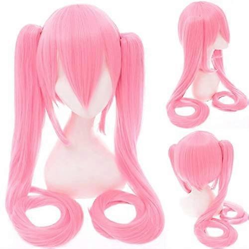 Cosplay Wig Long Hair Ponytail MultiColor