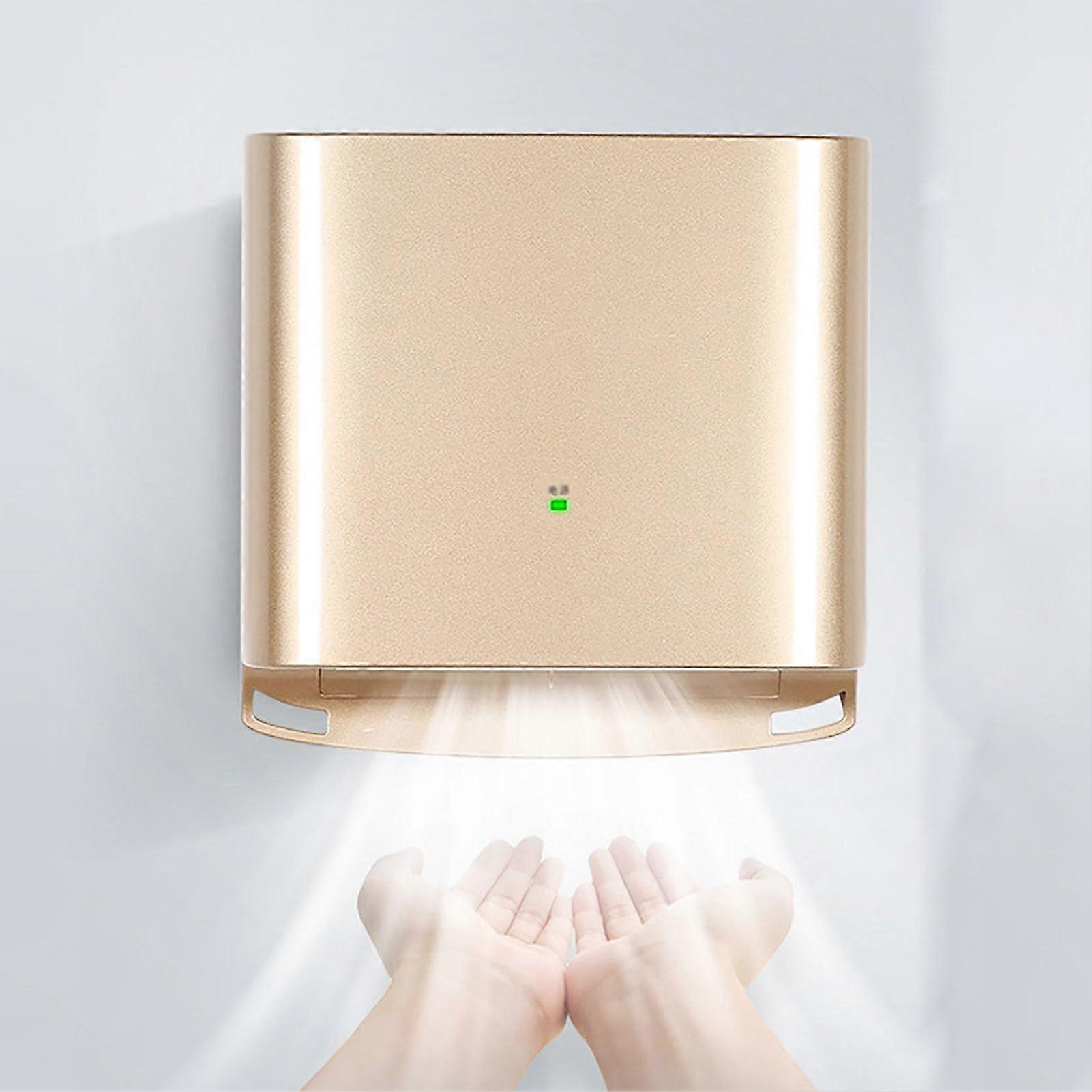 Automatic Hand Dryer Gold Color with Fast 10s Drying, Touchless Infrared Sensor and Dual Modes