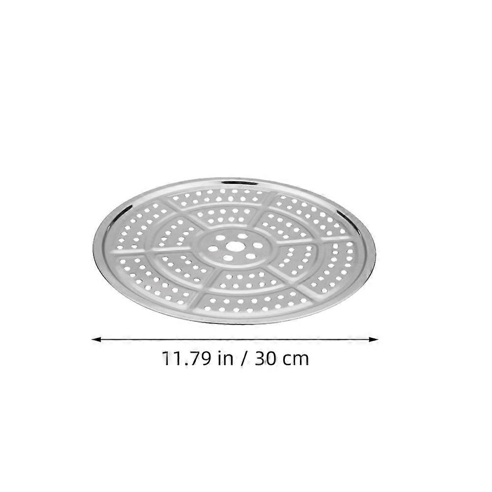 Kitchen Use Stainless Steel Steaming Tray for Cooker 2Pcs Replacement