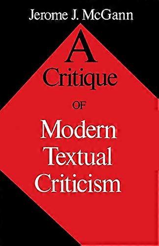 Kritik an moderner Textkritik