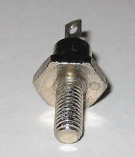 Blocking Diode 27mm Stud Mounted for Solar and Wind Systems, Prevents Battery Drain, Easy Replacement