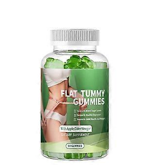 Tummy Burn Gels with Apple Cider Vineger 60 Gummies - Green