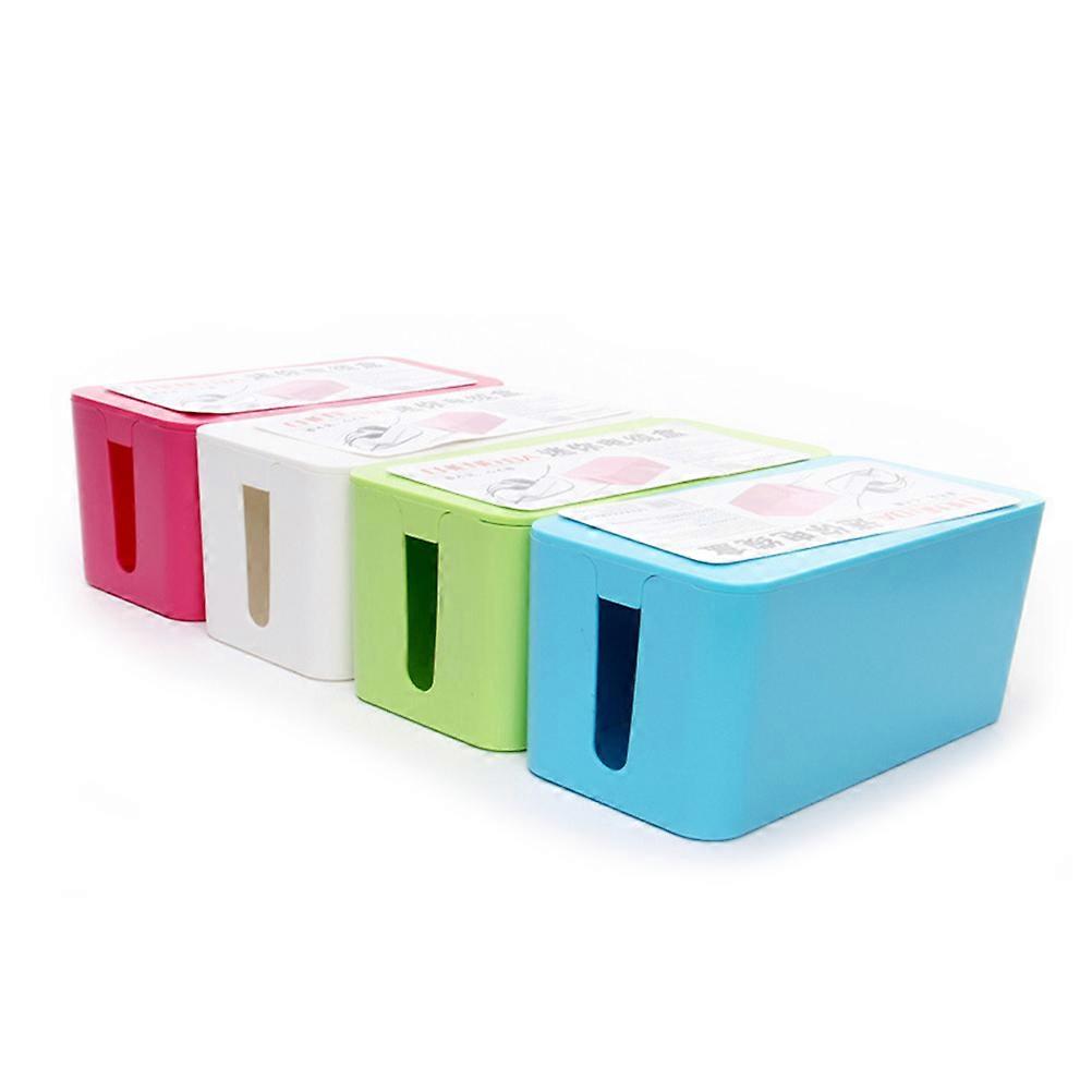 Power Strip Boxes Cable Management Box for Cable Organizing Green