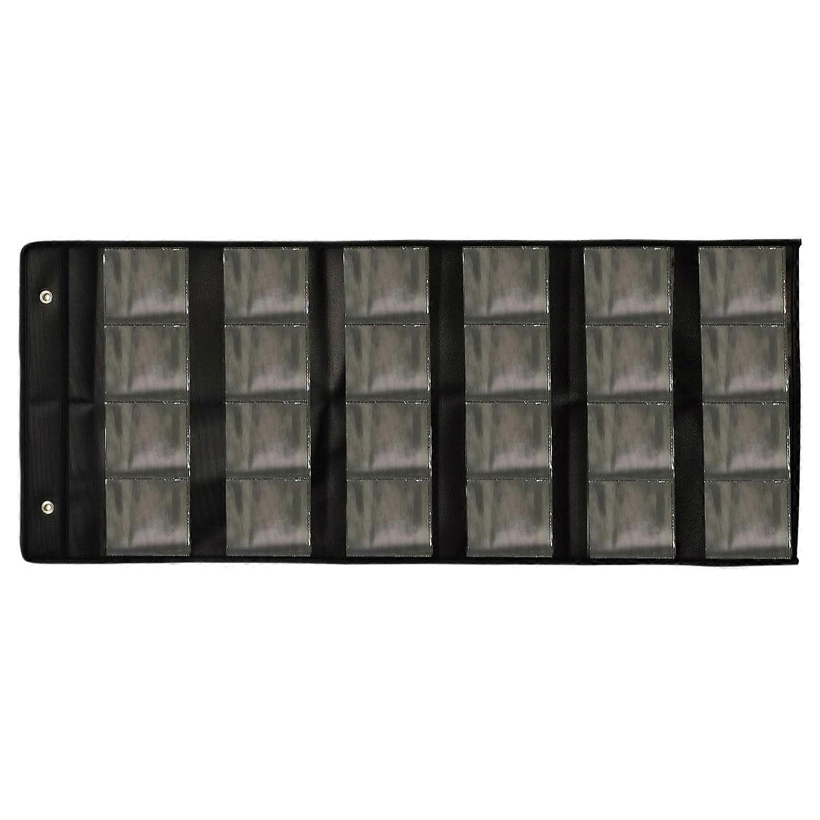 Hanging Storage Solution For Graded Cards Designed For Home Office Presentation  Black