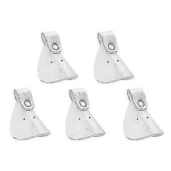 5pcs Outdoor UV Cut Augenklappe Nase Sonnenschutz Nasenschutz Sonnenschutz Sonnenschutz Gesichtsschutz Anti Sonne für Hautpflege Weiß