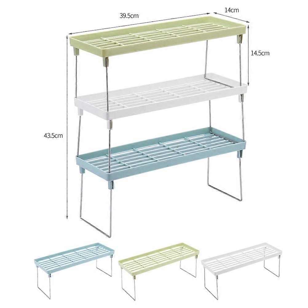 Storage Organizer Desktop Kitchen Rack for Storage Use 3Pcs