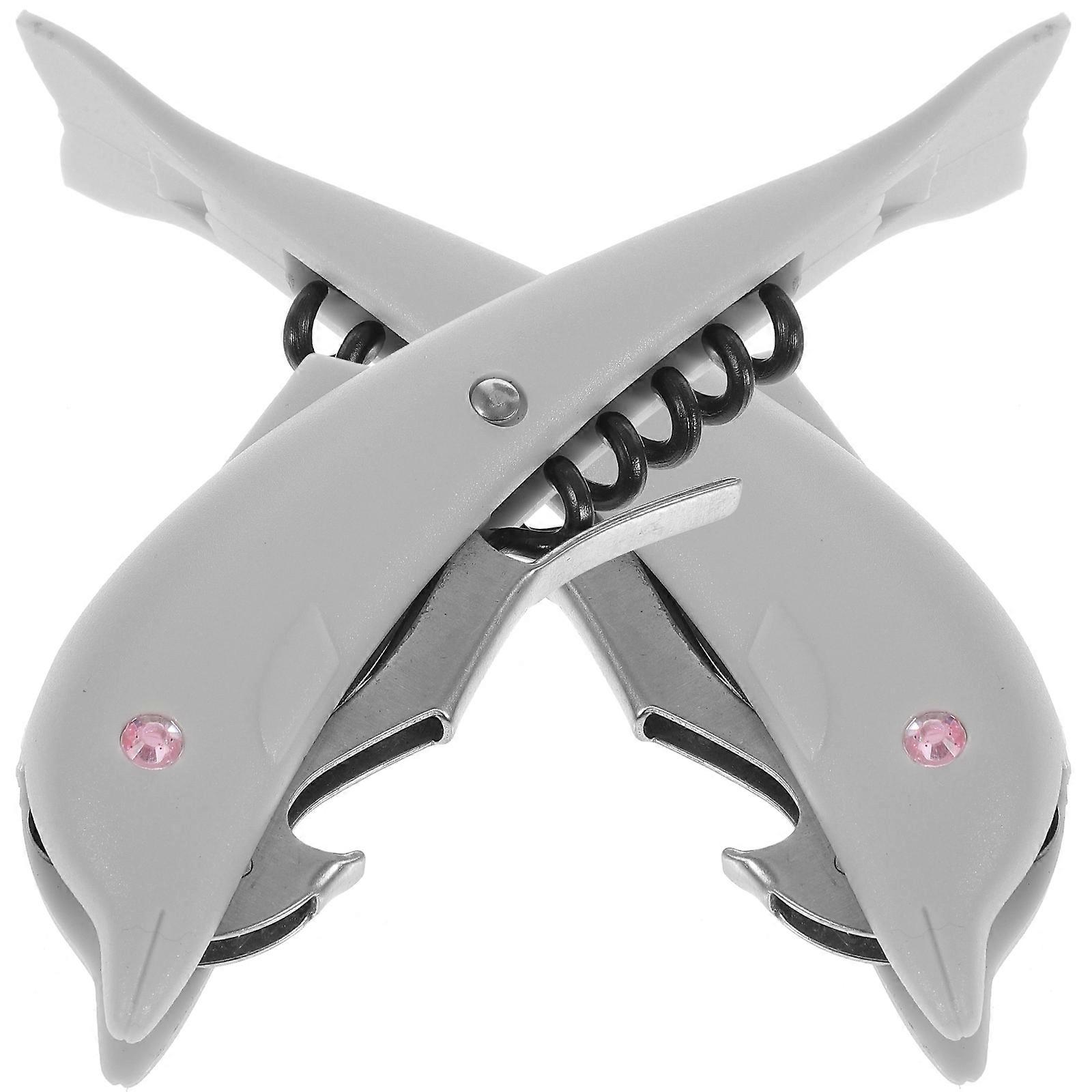 Dolphin Design for 2Pcs Bar Accessories Grey