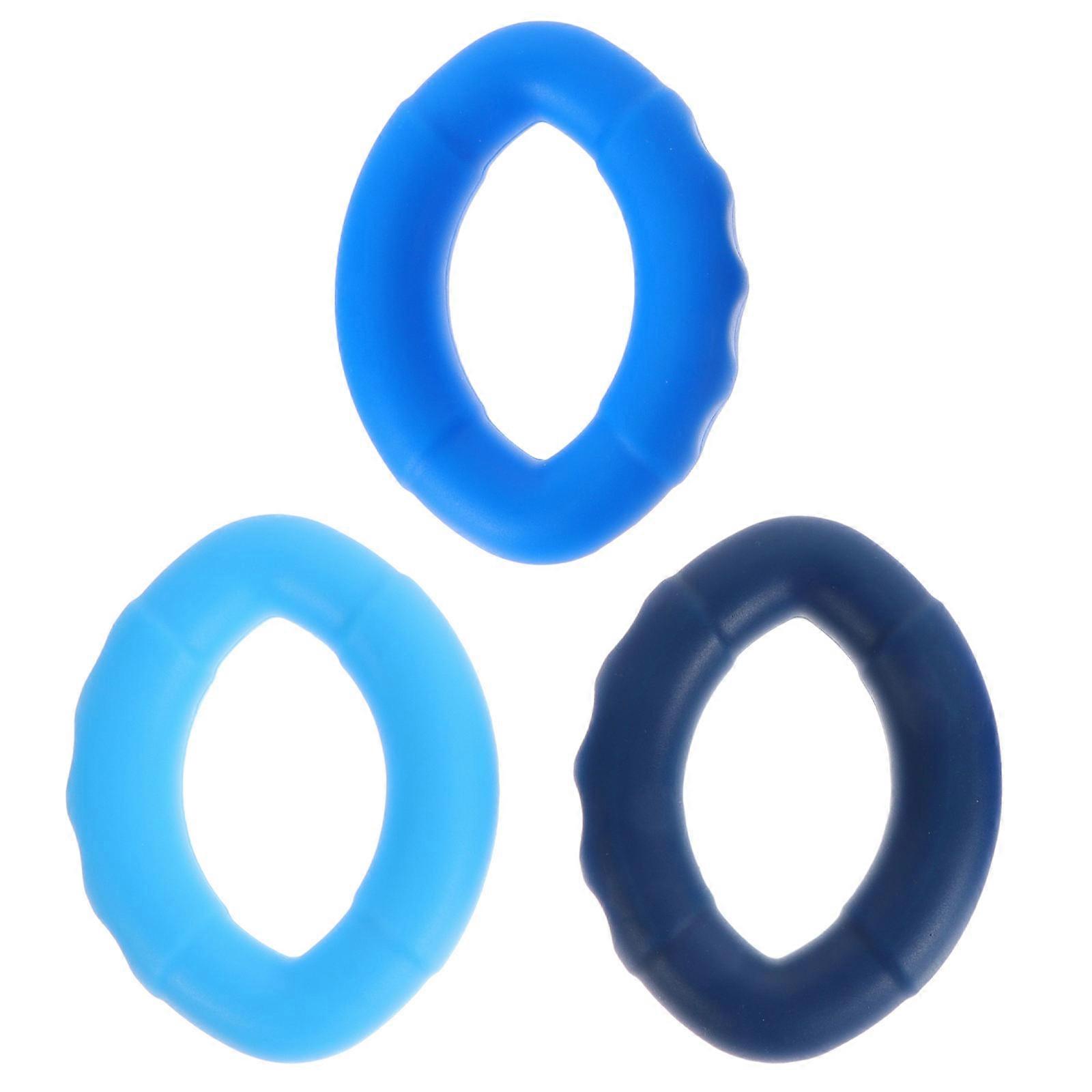 Silicone Hand Exercise Tool for Grip Strength Training 3Pcs Rings