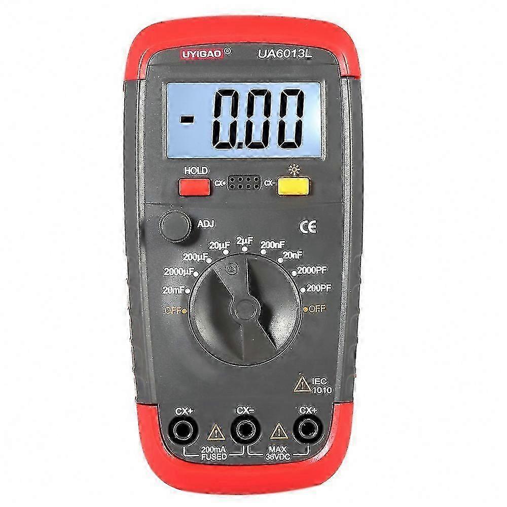 Digital LCD Capacitance Meter with High Precision for Capacitor Testing