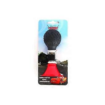 Volare Disney Cars Bicycle Horn: Loud, clear sound for safe riding - Universal fit for bicycles, tricycles and scooters, SKU: TC_170720230555