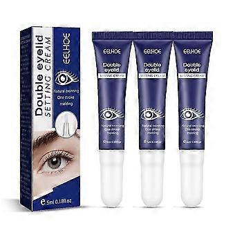 1-3 kpl Big Eyes -luomia kohottava voide, pitkäkestoinen kaksoisluomia muotoileva voide, luomivahvistava voide, luomien kohotusvoide 5ml_DUIBW