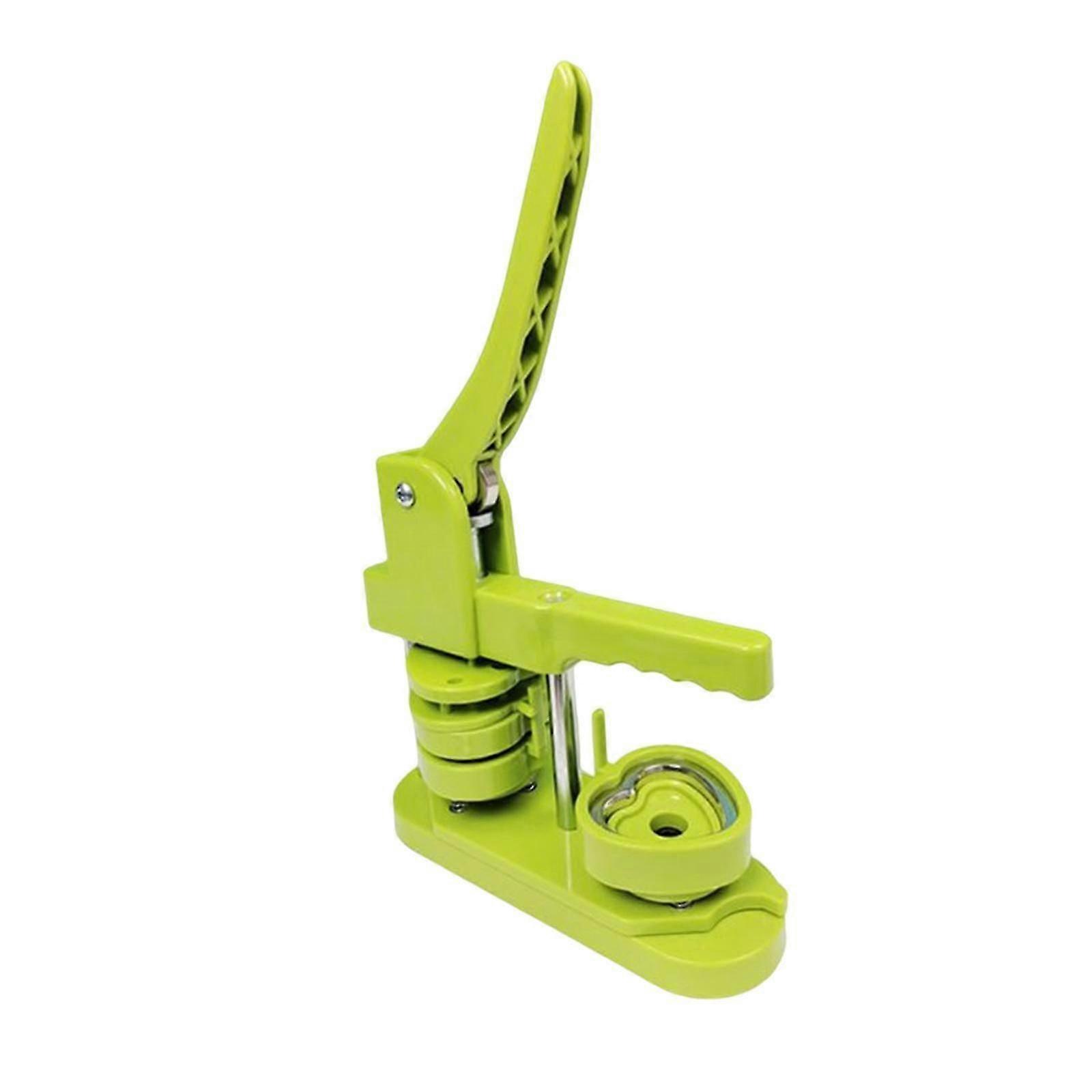 Knapp Maker Machine Heart Shape Pin Making Startpakker For DIY