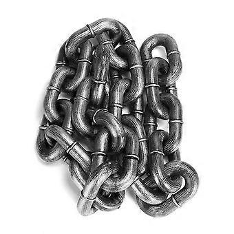 1.5m Funny Plastic Simulation Chain,Dog Pet Leash,Pet Tractions Rope,Halloween Props-lxb