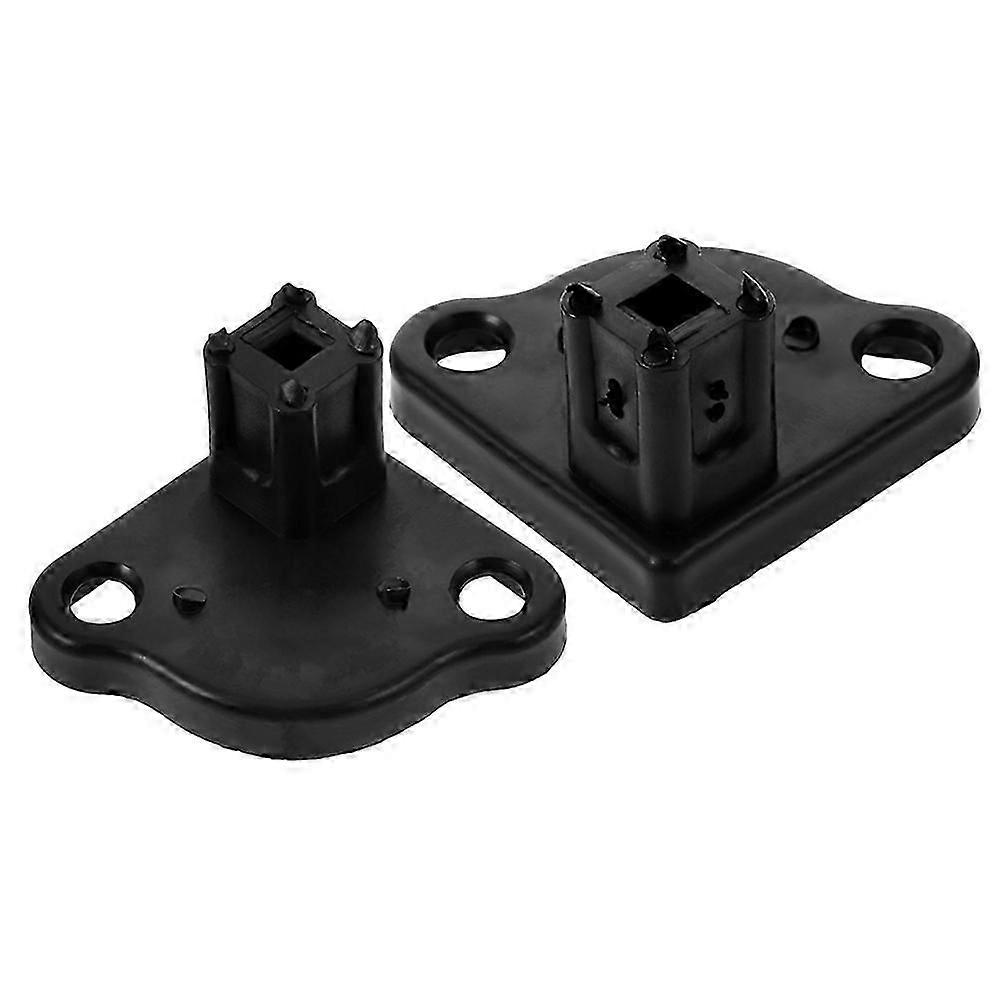 2pcs Tent Base Rv Awning Bracket Replacement Secure Camping Support Part