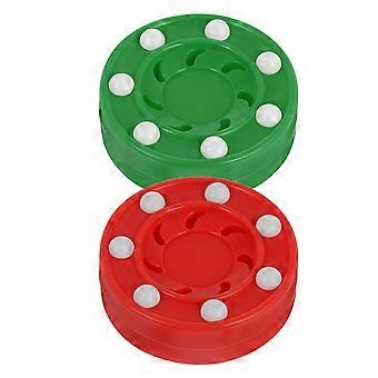 2pcs Hockey Puck Roller Hockey Puck Reusable Ice Puck Ice Hockey Game Part Roller Race Puck Hockey Reusable Puck Hockey Reusable Puck Classic Puck