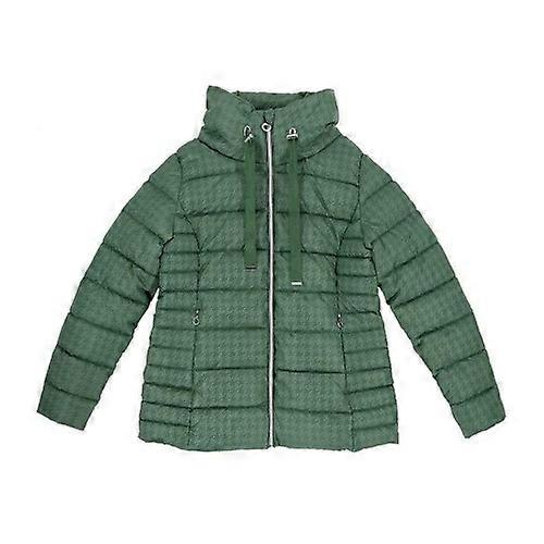 Firetrap Womens/Ladies Houndstooth Puffer Jacket