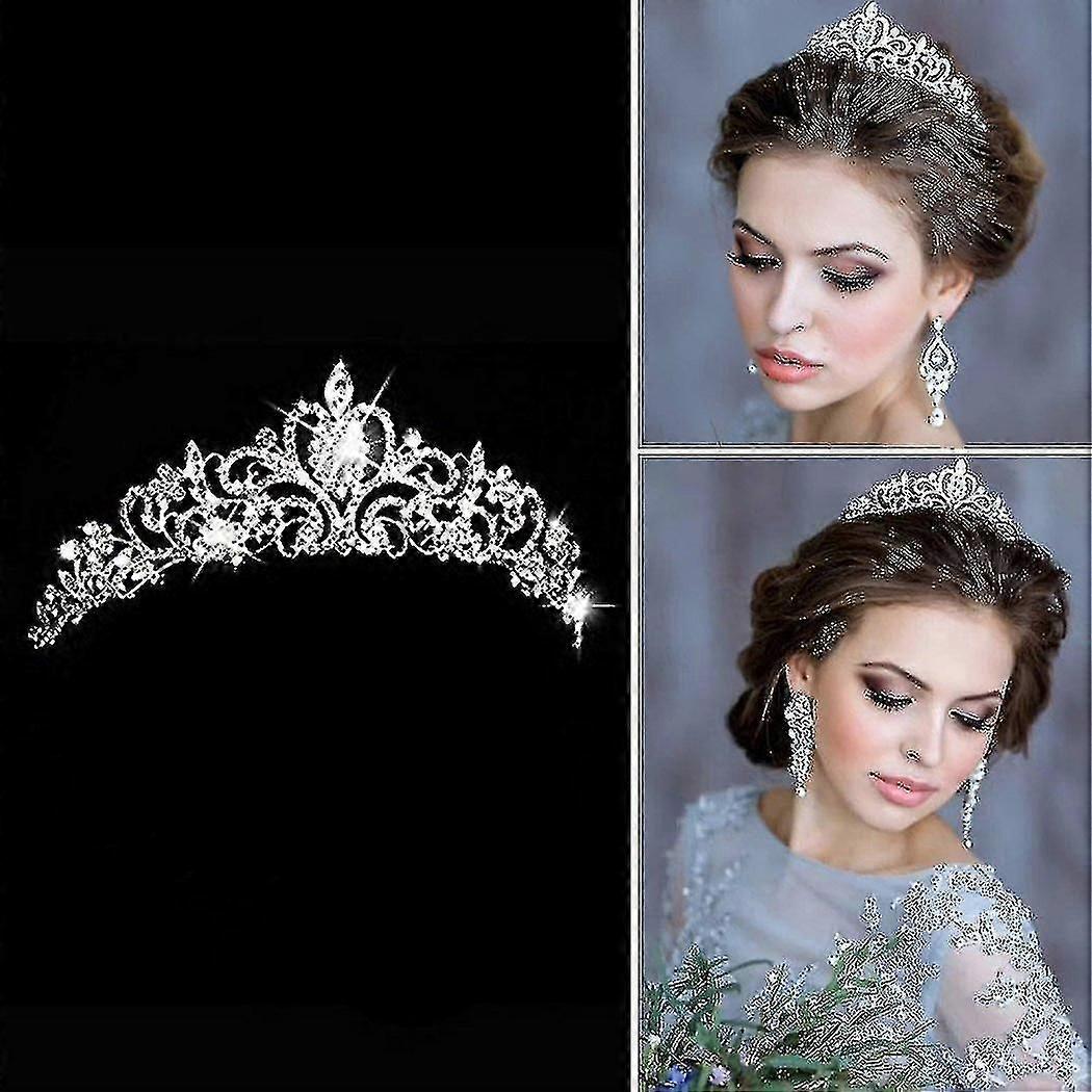 Headband Crown Tiara Silver