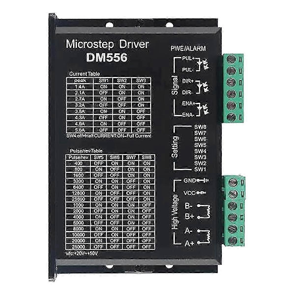 DM556 CNC Digital Stepper Motor Driver 2-Phase Stepper Motor Driver
