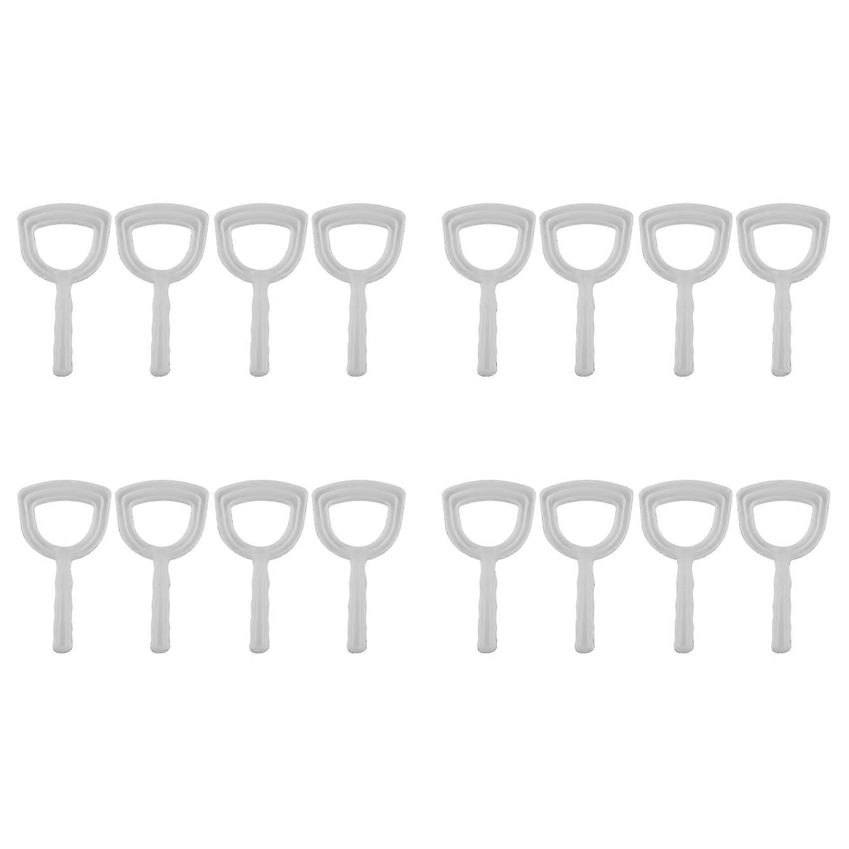 4X Meat Scraper Bone Dust Scraper Bone Scraper White Poly Scraper Bone Dust Remover Square Bone Dust Scraper