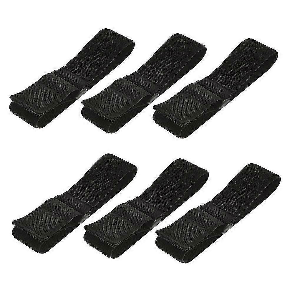 12Pcs Adjustable Elastic Hook and Loop Straps for Multipurpose Arm Use
