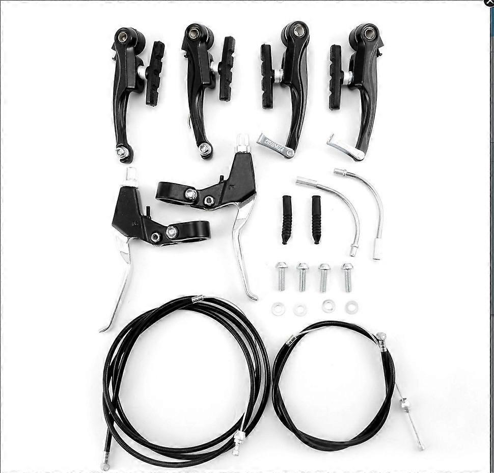 Compatible bicycle V-brake front and rear brake kit