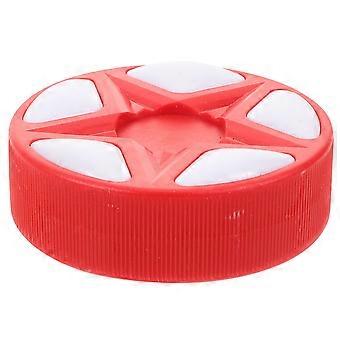 Hög synlighet rullhockey puck sport träningsboll för utomhus inomhus träning street hockey utrustning för alla åldrar röd