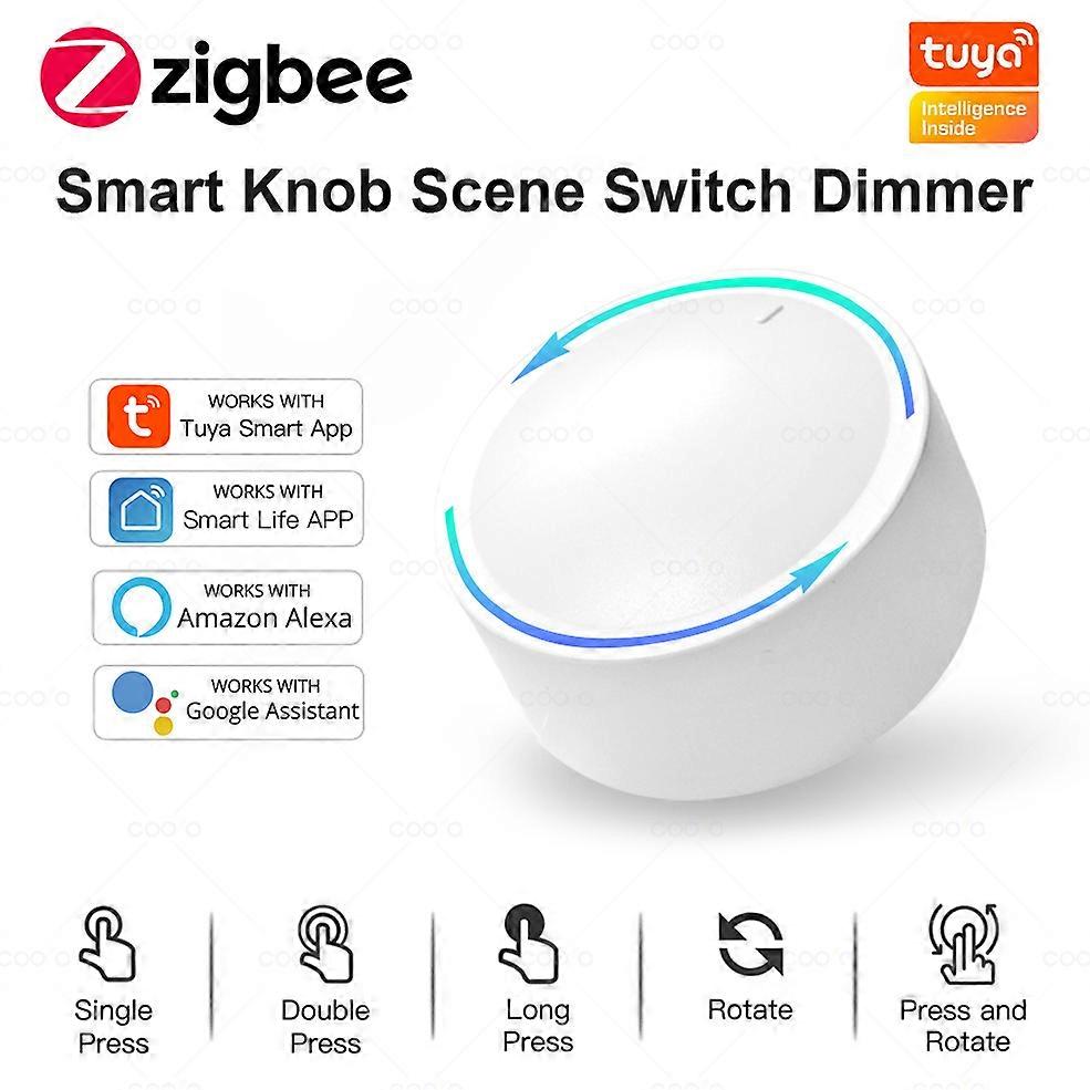ZigBee 3.0 Rotary Dimmer Switch for Scene Control