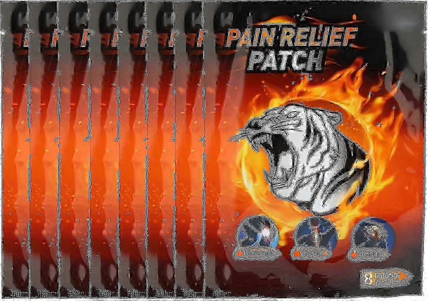 80pcs patchs, patchs infrarouges lointains rapides, patch durable pour les maux de dos, douleur à l’épaule, douleur, pain---code19778