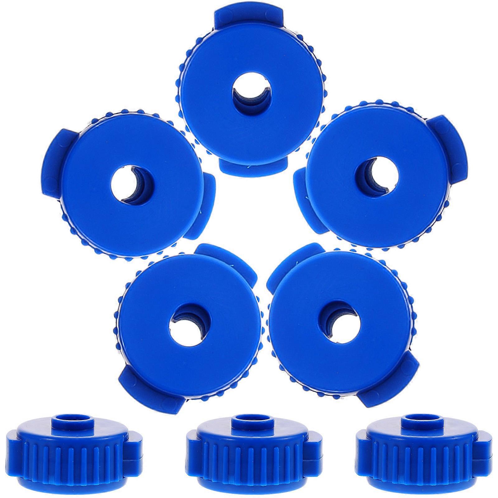Drum Cymbal Nuts Blue Quick Release Plastic Nuts 32Pcs Kit