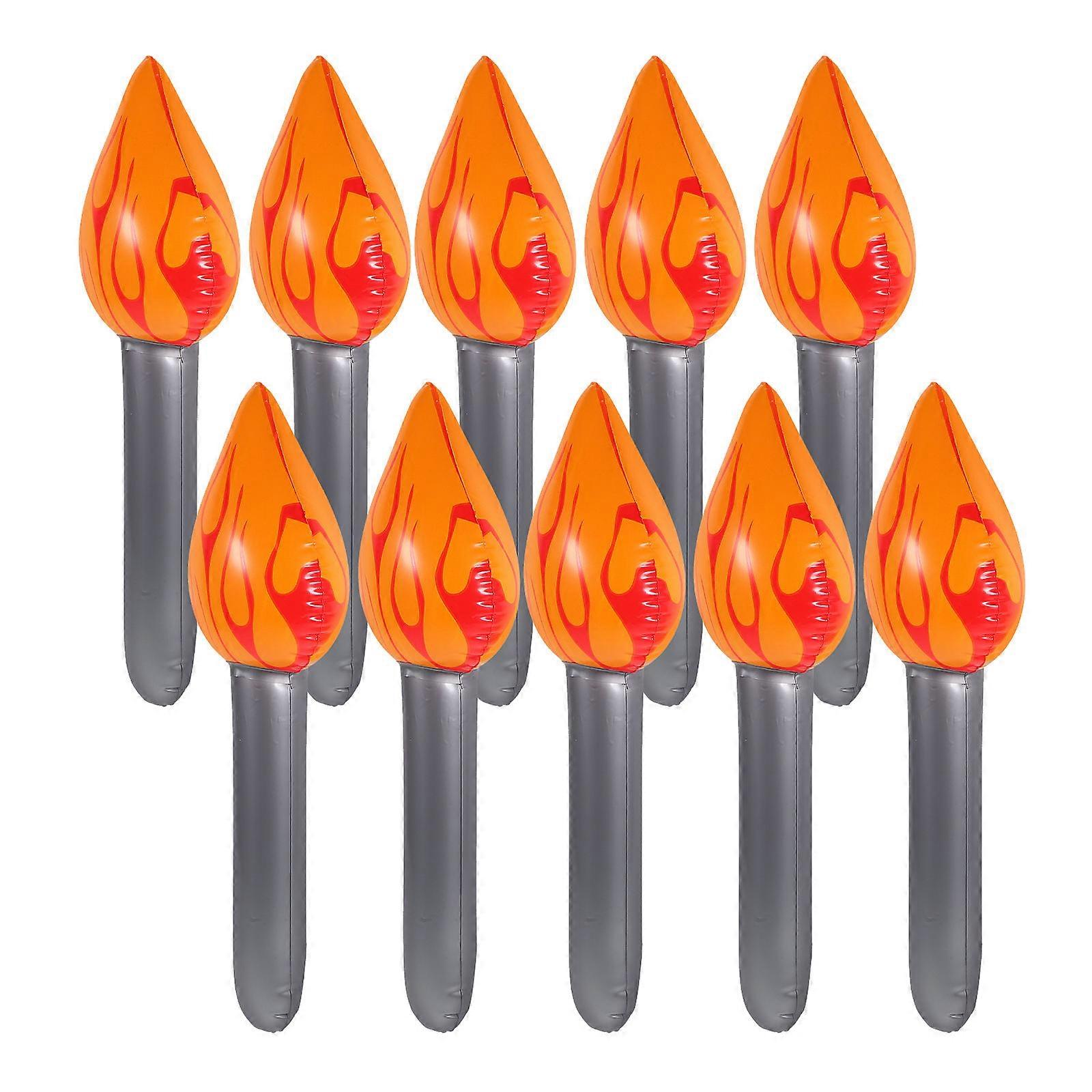 10 יחידות קישוטי לפידים מתנפחים לילדים כצעצועי ביצועים