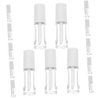 15pcs Empty Lip Gloss Tubes with Applicator, Refillable LeakProof Clear Containers for Travel and DIY