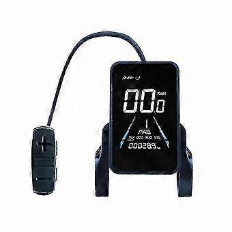 Waterproof LCD Display for Electric Bikes 36V-72V Dashboard Panel with NC-81F Compatibility