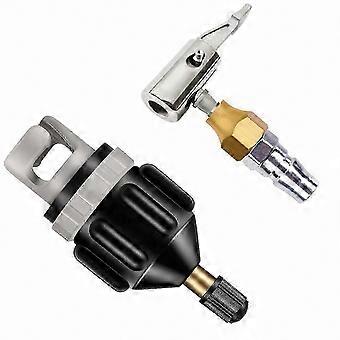 Effortless Car Pump Inflation: Car Pump Inflatable Air Valve Nozzle Adapter Compatible with SUP, Kayak & Paddle Boats
