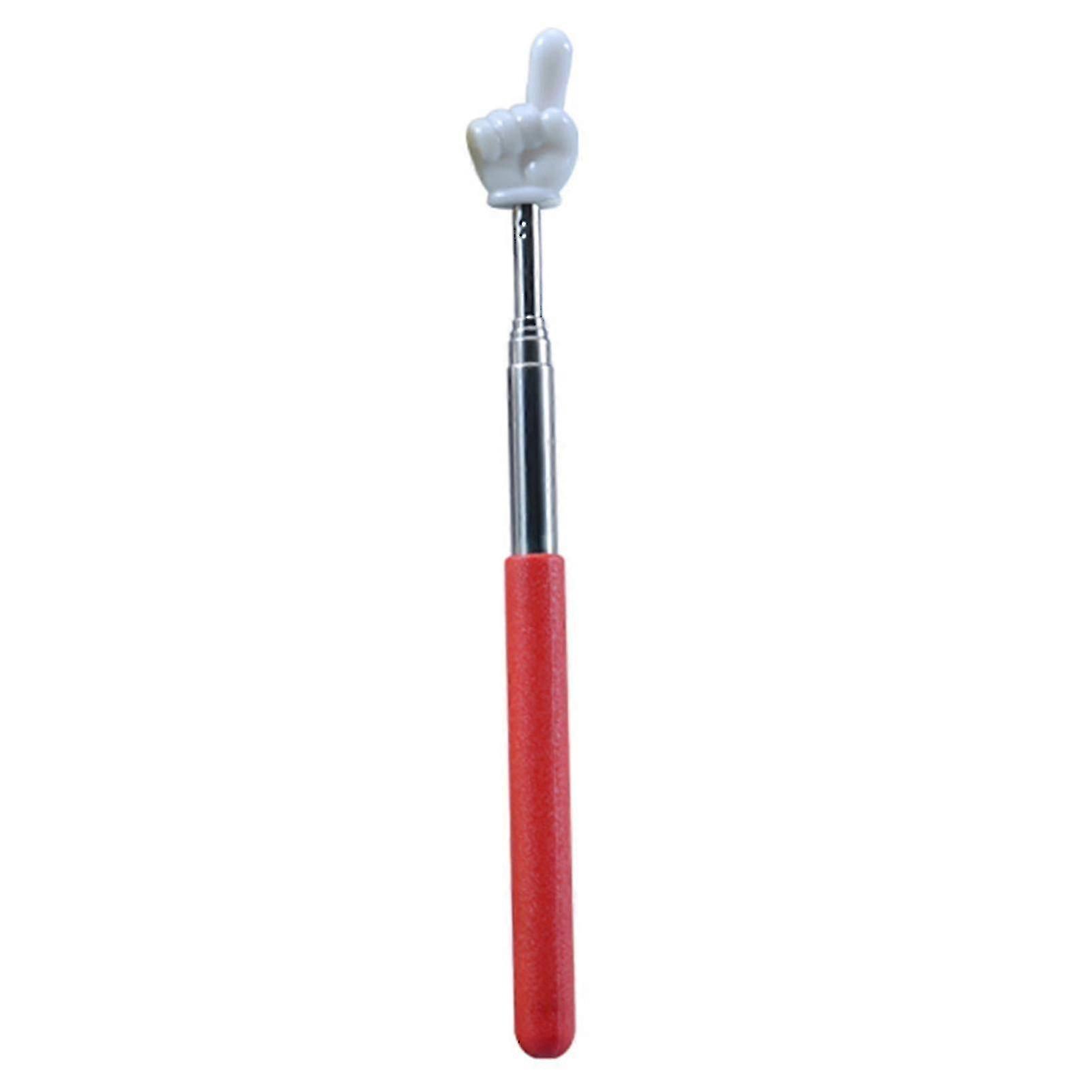 Retractable Finger Pointer Stick Professional Telescopic Teachers Pointer Handheld Reading Pointer Stick for Classroom Teaching Tool