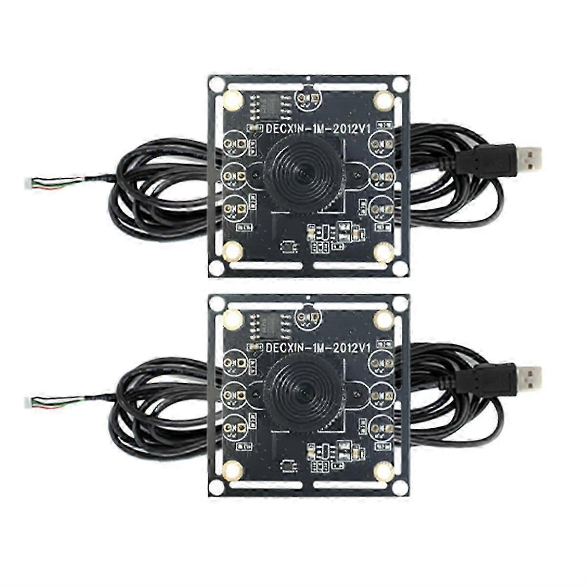 6Pcs 100 Degree Camera Module with 2 Meter Cable for WinXP/7/8/10