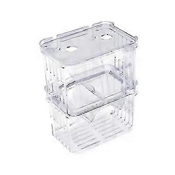 Doorzichtige acryl isolatiebox voor guppy's
