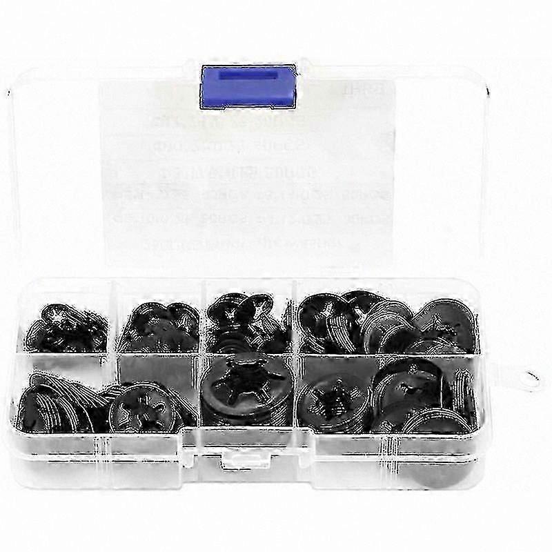 260pcs Lock Washers Assorted Sizes 3/4/5/6/8/10/12mm for General Use