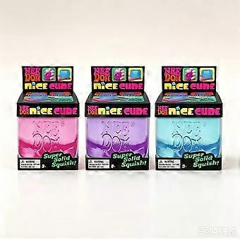 Maltose Cube Squeeze Toy Slow Rebound Stress Relief TPR Ice Cube Fidget Toy Gift Box