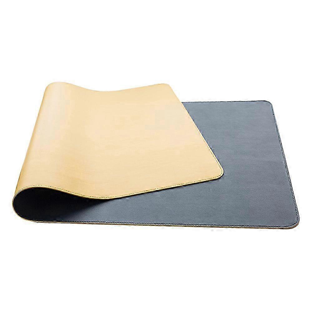 Non-Slip Dual-Sided Leather Desk Mat