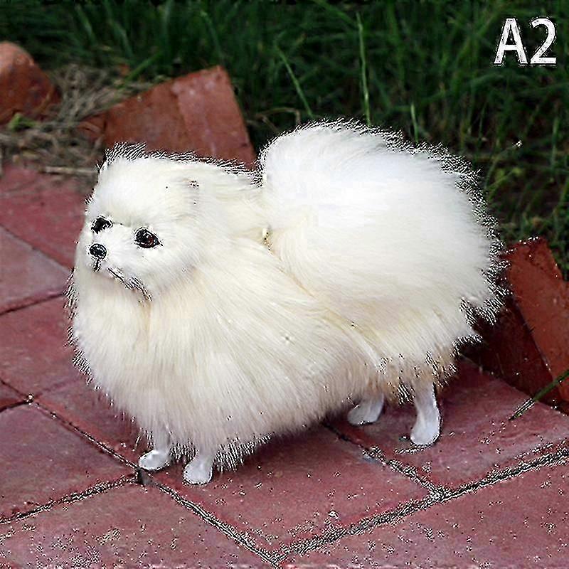 Lifelike Pomeranian Simulation Toy