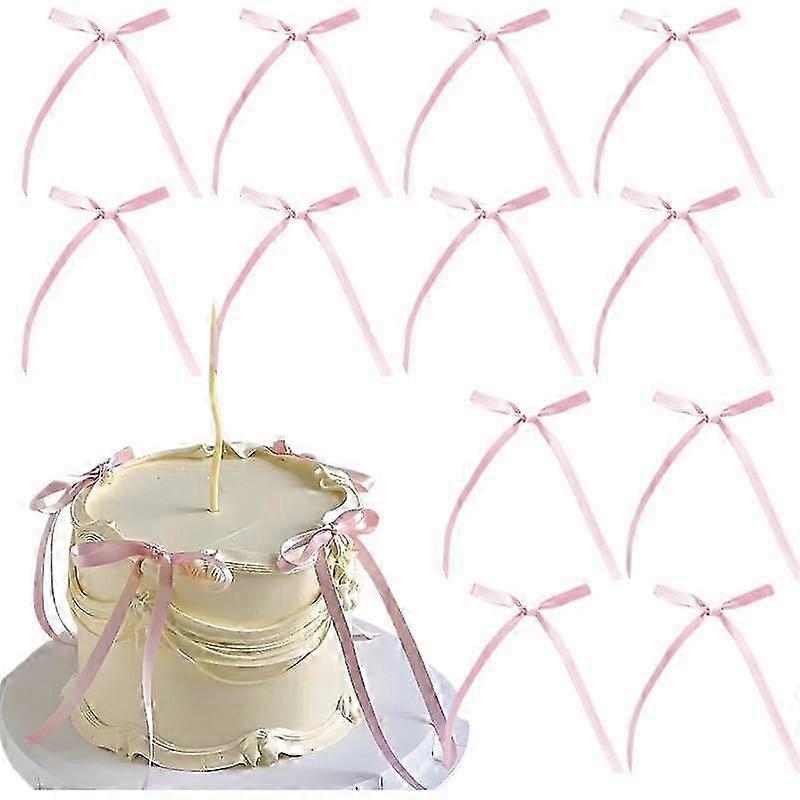 15cm Polyester Cake Bows 30pc Set
