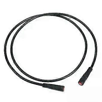 E-Bike Display Connector Extension Cable, 2, 3, 4, 5 Pin Waterproof Signal Cord, 80cm Plastic Steel, Compatible with Electric Bike Display Systems