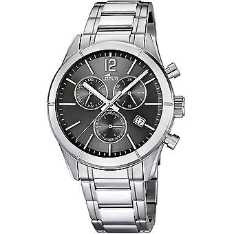 Lotus Quartz Analog Man Watch with L15849/2 Stainless Steel Bracelet