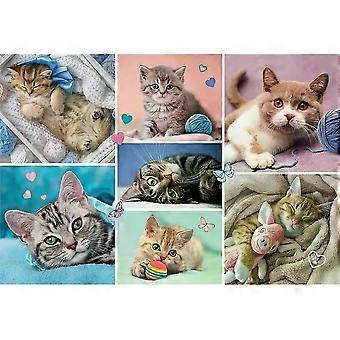 NEW Jigsaw Puzzle 5+ Ages In the cats world CRU498