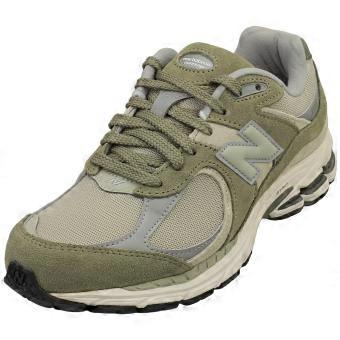 New Balance 2002r Unisex Fashion Trainers in Olive