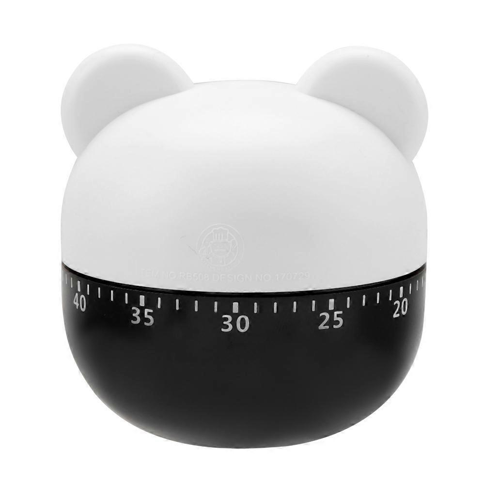 Mechanical Kitchen Timer Manual Animal Shape Counters for Cooking Timing Tool(Pink)