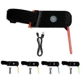 Cycling Safety Warning LED Bike Taillight, Rechargeable Waterproof Rear Lamp for MTB Road Bicycles