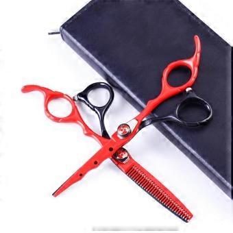 Professional Hair Cutting Scissors Set with Sharp Stainless Steel Blades and Comb, 6.0 Inch