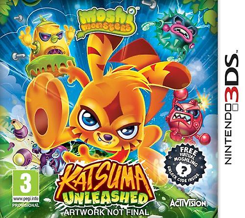 Moshi Monsters Katsuma Unleashed (Nintendo 3DS) - PAL - New & Sealed