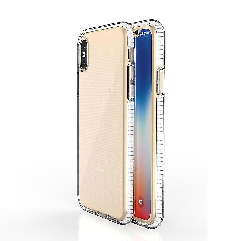 For Iphone X / Xs Tpu Double-color Shockproof Protective Case(fresh Green)